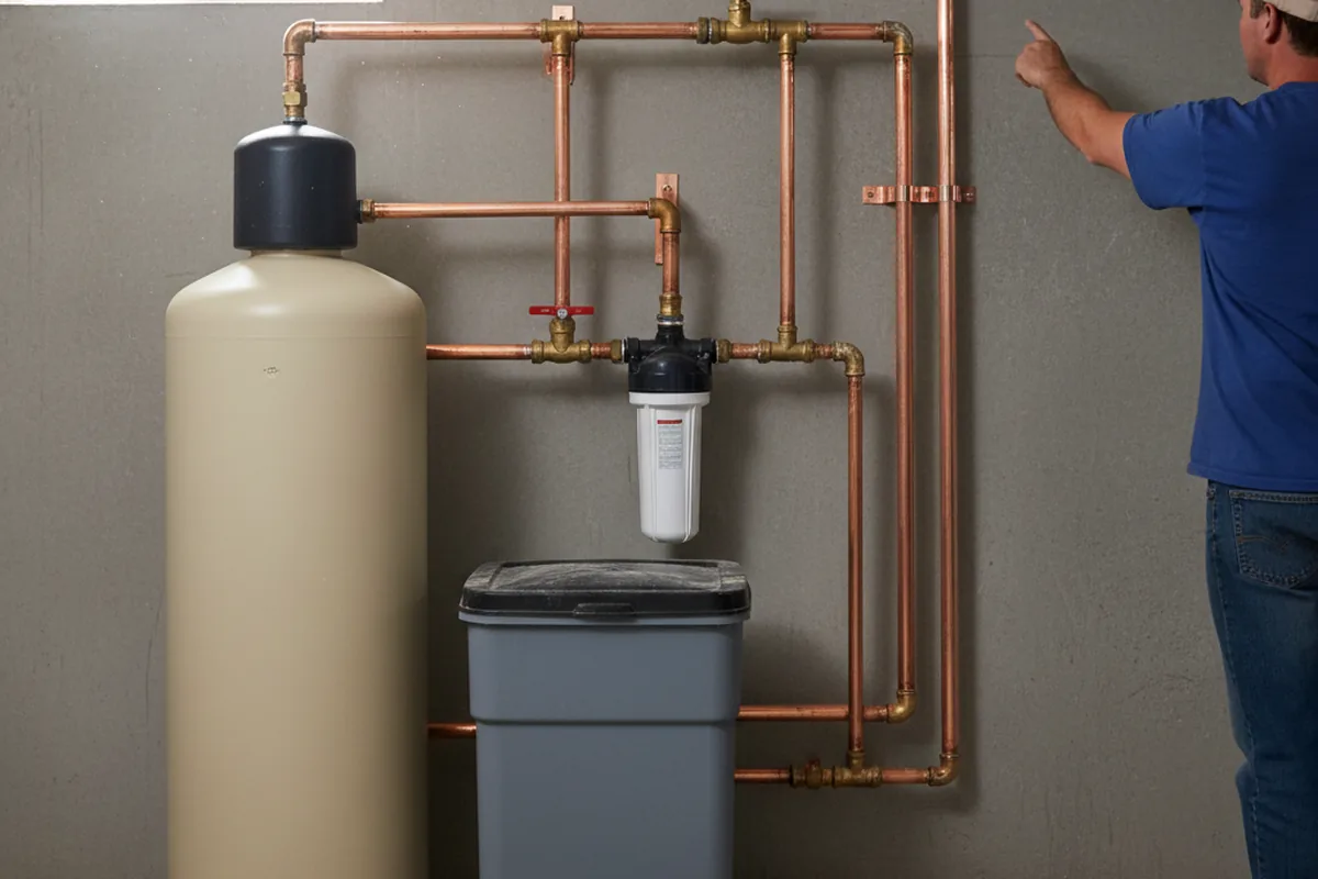 Whole-house water treatment system installed in Laurinburg